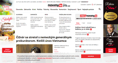 Desktop Screenshot of noviny.sk